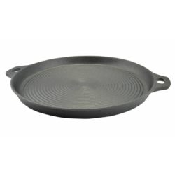 Öntöttvas kerek grill lap