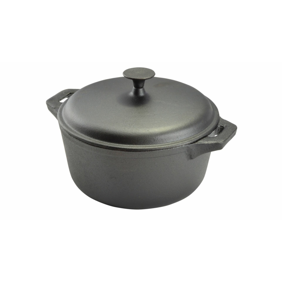 Öntöttvas lábas fedővel - 34 cm - 10 liter 1 Öntöttvas lábas fedővel - 34 cm - 10 liter