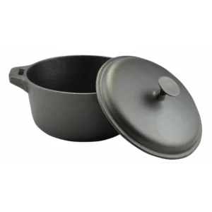 Öntöttvas lábas fedővel